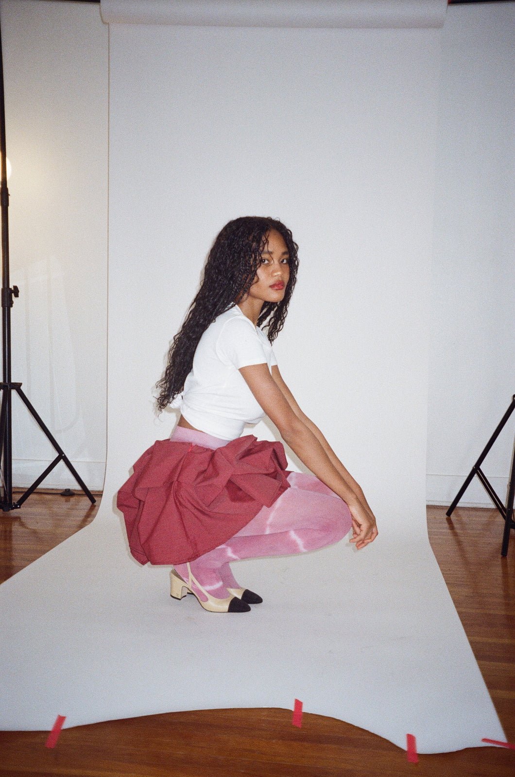 Izzy Pintucks Party Skirt
