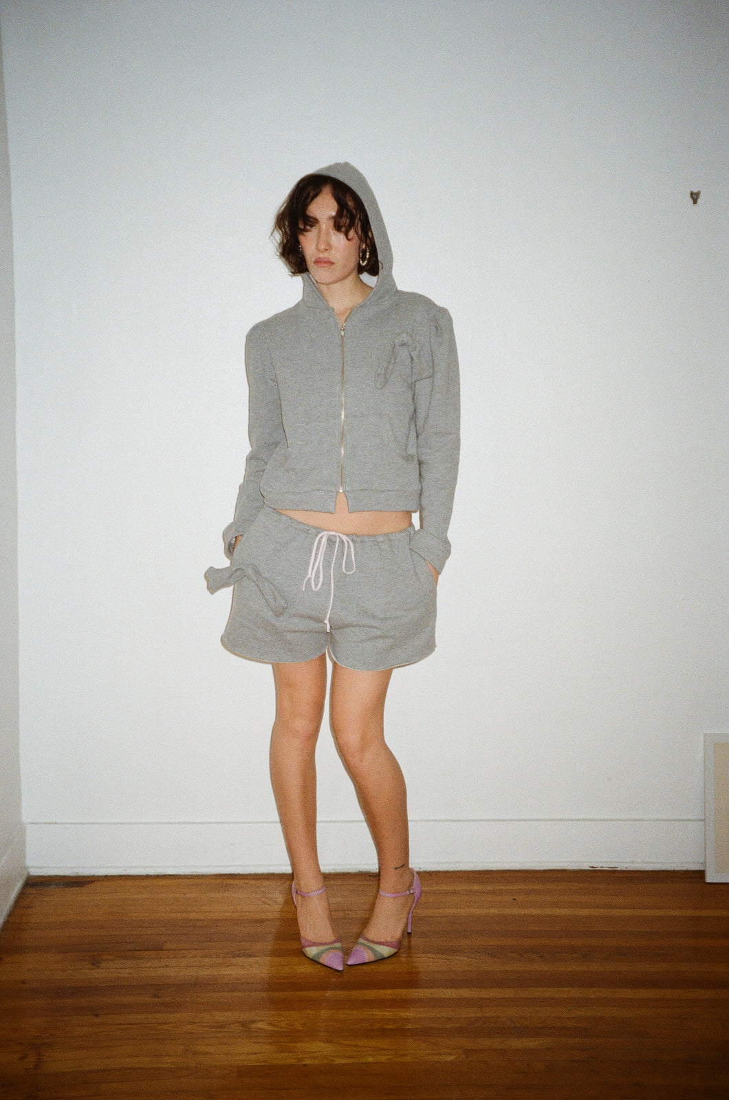 Lazy Day Sweater Shorts with Pockets