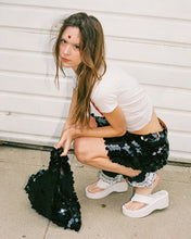 Load image into Gallery viewer, All Night Long Sequined Skirt
