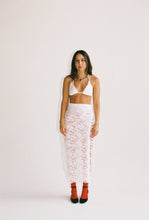 Load image into Gallery viewer, Lily Lace Cotton Wrap Skirt
