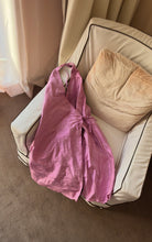 Load image into Gallery viewer, Sunset Silk Wrap Dress
