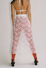 Load image into Gallery viewer, Lily Lace Cotton Wrap Skirt
