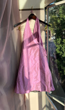 Load image into Gallery viewer, Sunset Silk Wrap Dress
