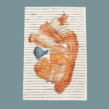 Load image into Gallery viewer, Heart Beat Watercolor
