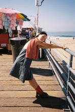 Load image into Gallery viewer, And Everything Nice Denim Wrap Dress with Pockets
