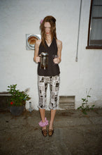 Load image into Gallery viewer, Midnight Picnic Cotton Wrap Top
