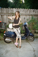 Load image into Gallery viewer, Midnight Picnic Cotton Wrap Top
