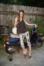 Load image into Gallery viewer, News Girl Capri Lounge Pant
