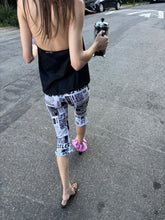 Load image into Gallery viewer, News Girl Capri Lounge Pant
