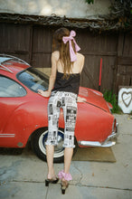 Load image into Gallery viewer, News Girl Capri Lounge Pant
