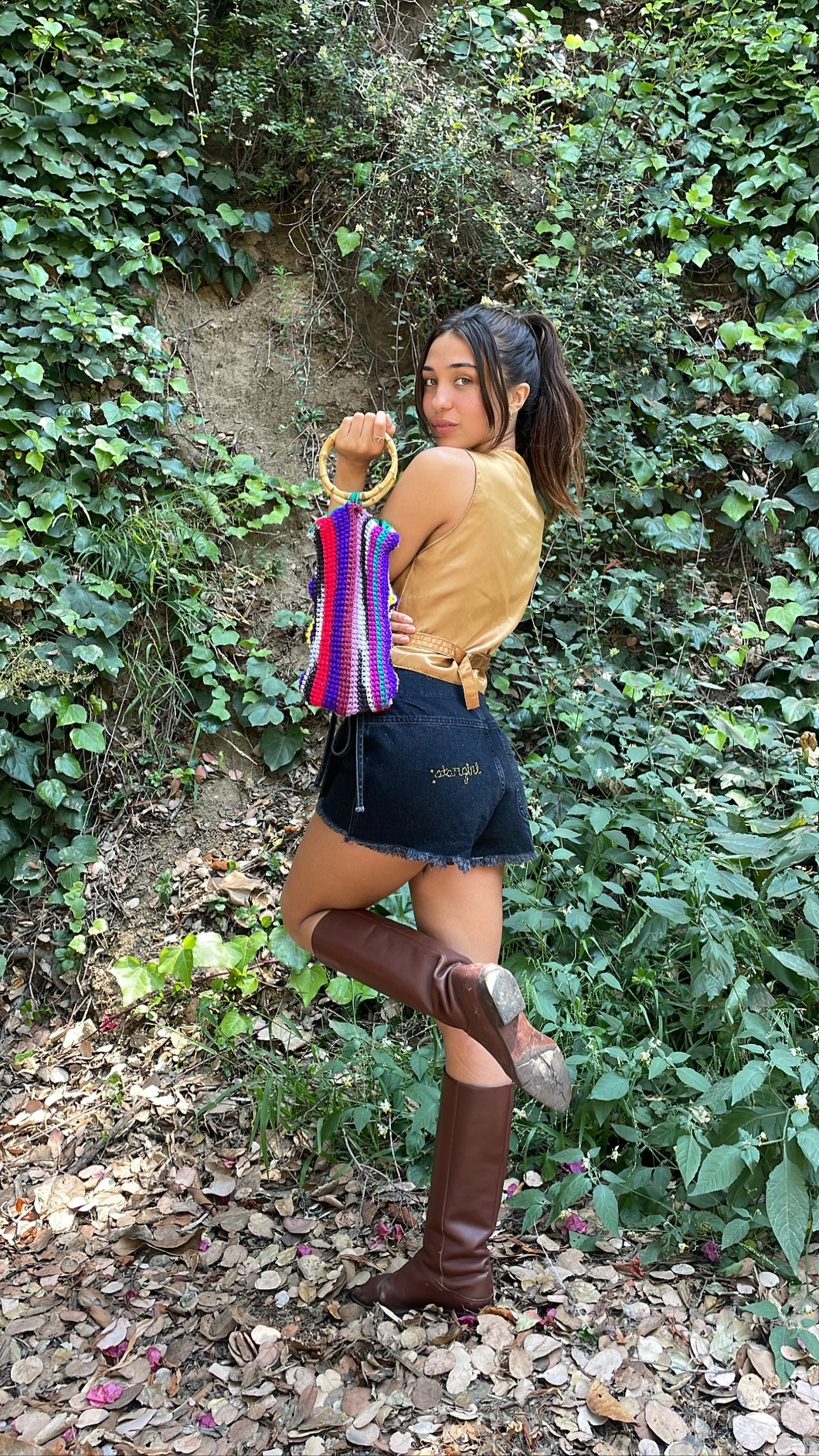 Rasta Girl Bamboo Bag
