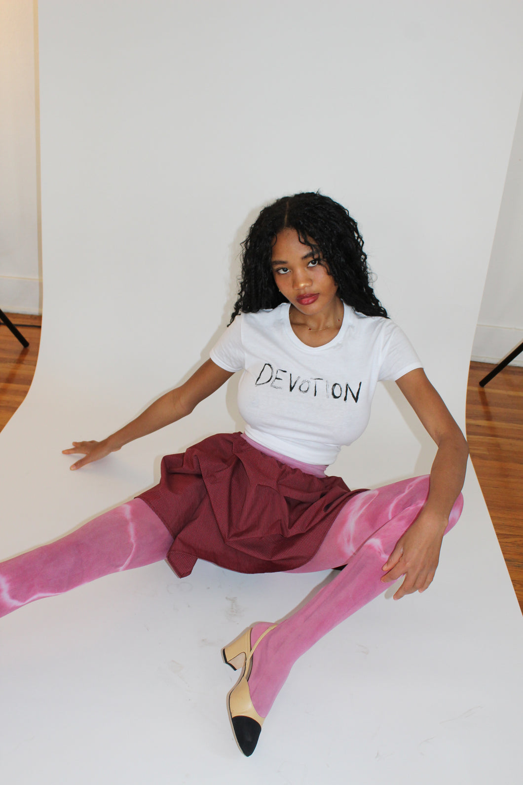 Devotion White Tee