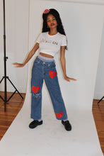 Load image into Gallery viewer, BROKEN HEART JEANS
